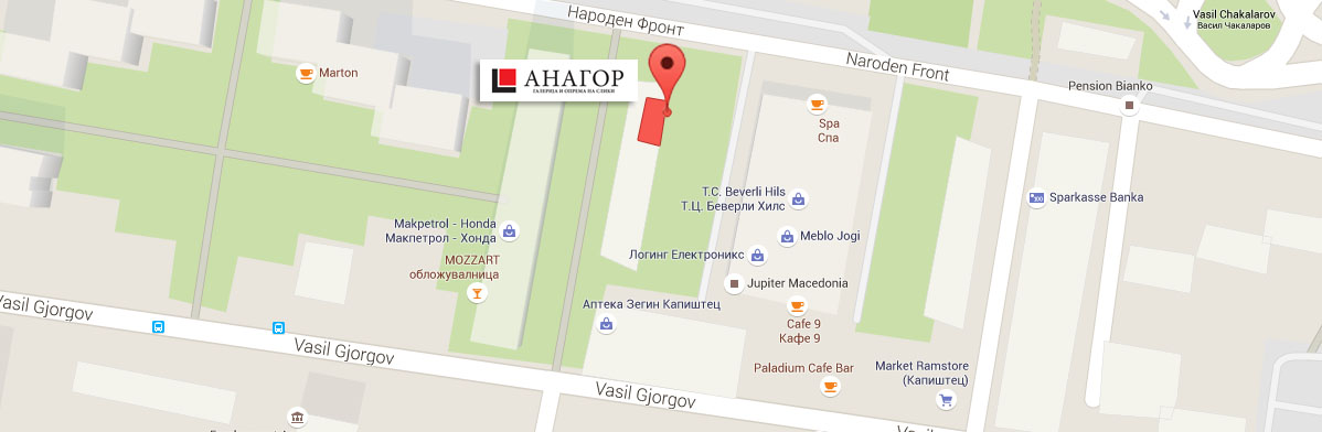 Kontakt Mapa Adresa Anagor